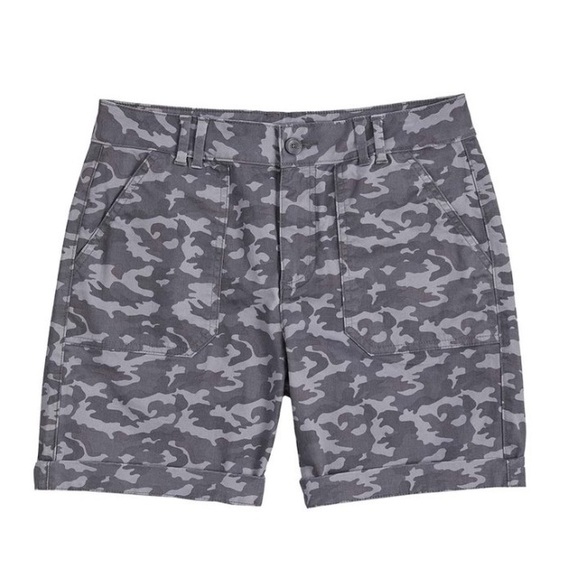Lee Grey Camo Pocket Shorts Women’s Shorts Plus Size 14 - Picture 5 of 6